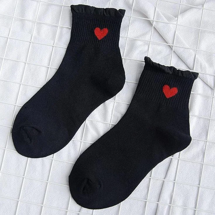 Fashion Cartoon Love Socks