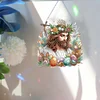 [Stock limité - Bricolage 5D]Jésus oeuf de Pâques-simple côté perceuse-pendentif diamant