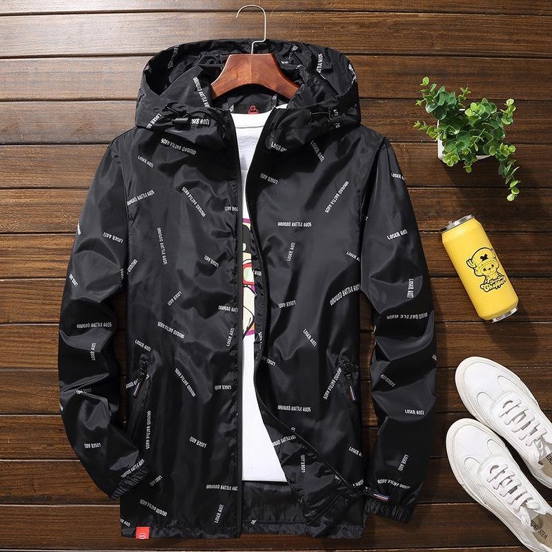 men jacket hooded Jackets  Plus Size 10XL 9XL 8XL 7XL men Windbreaker Casual Coat for Male Outerwear Streetwear jacket