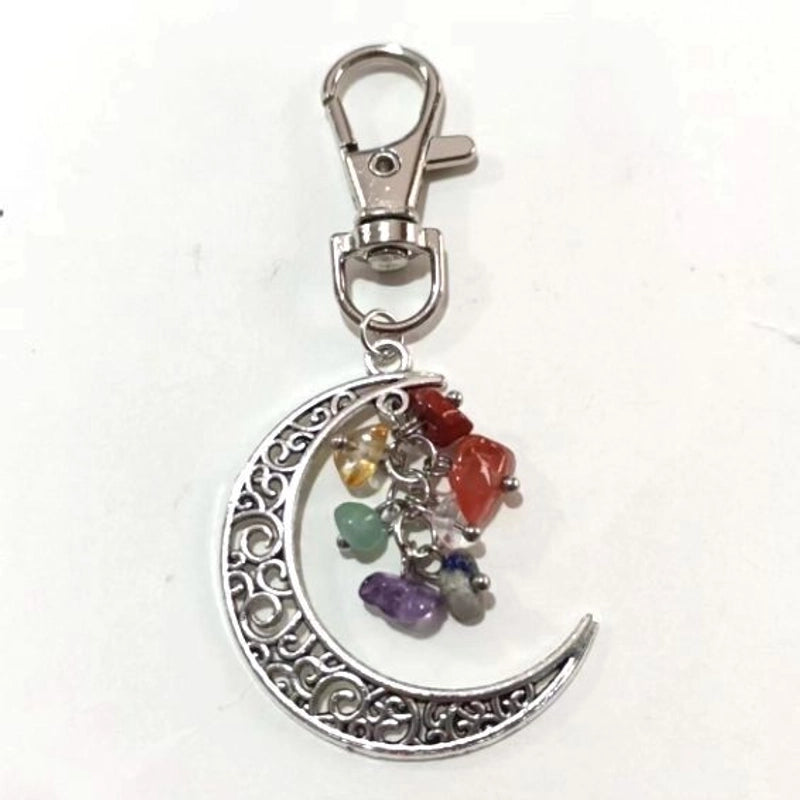Fashion Tree Natural Stone Copper Beaded Women’s Keychain 1 Piece