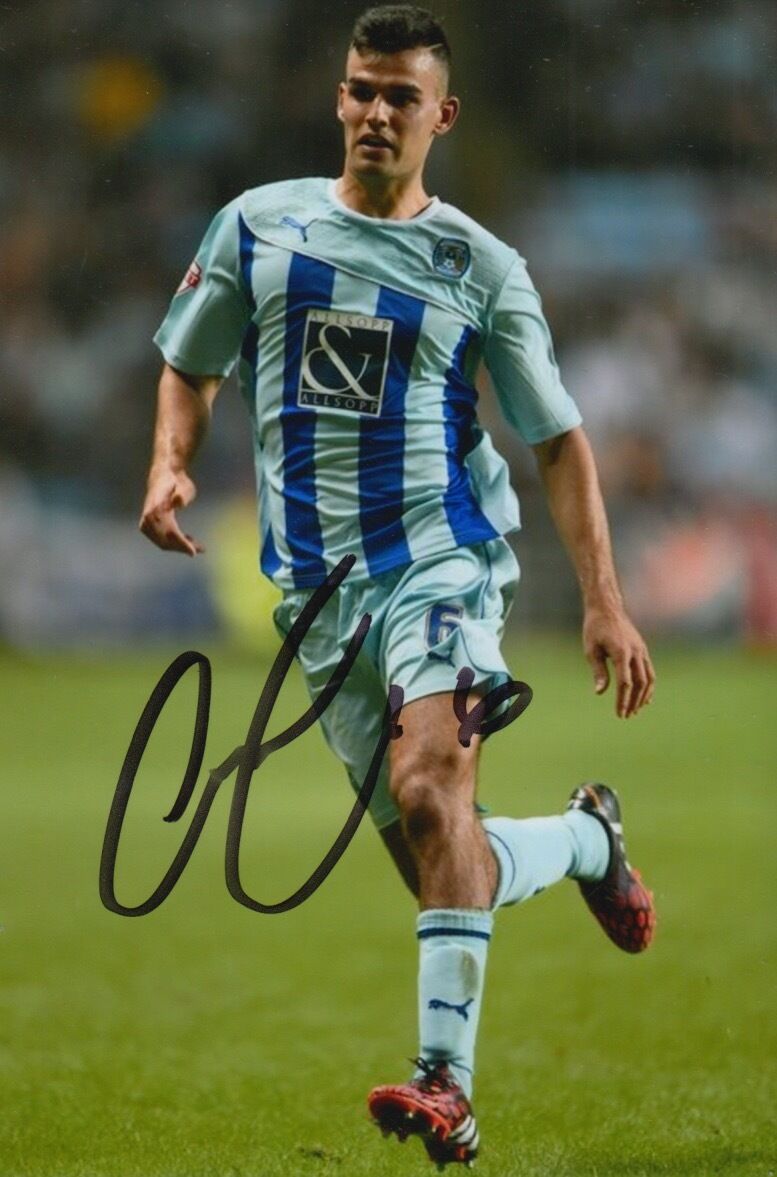 COVENTRY CITY HAND SIGNED CONOR THOMAS 6X4 Photo Poster painting 1.