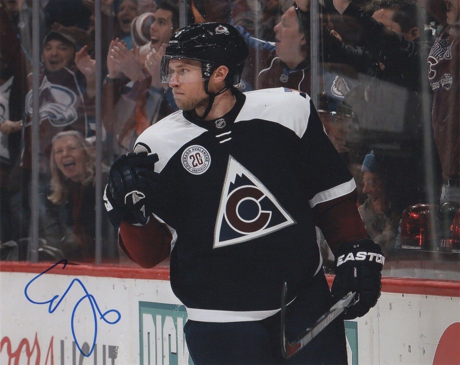 Colorado Avalanche Erik Johnson Signed Autographed 8x10 Photo Poster painting COA #3