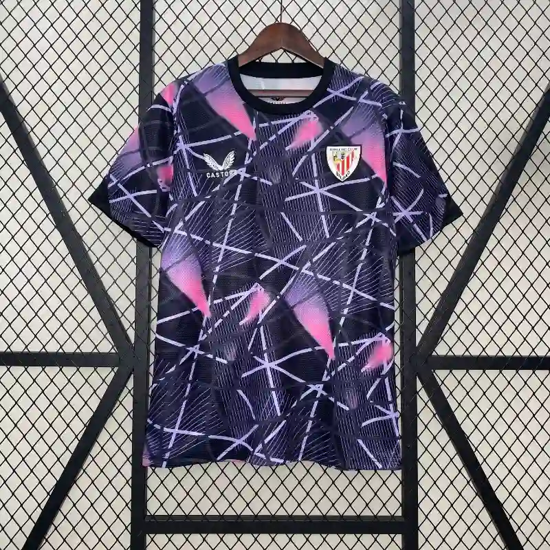 24/25 Athletic Bilbao Castore Cup Matchday Lavender Soccer Jersey