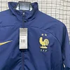 2024 France Windbreaker Royal Blue Jersey 1:1 Thai Quality