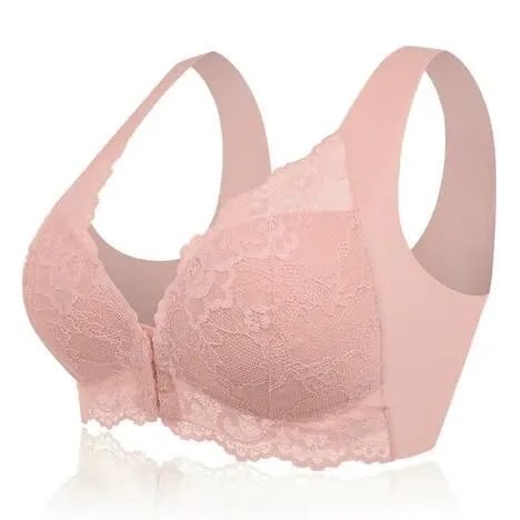 FRONT CLOSURE 5D SHAPING PUSH UP COMFY WIRELESS BRA(3 PCS) 