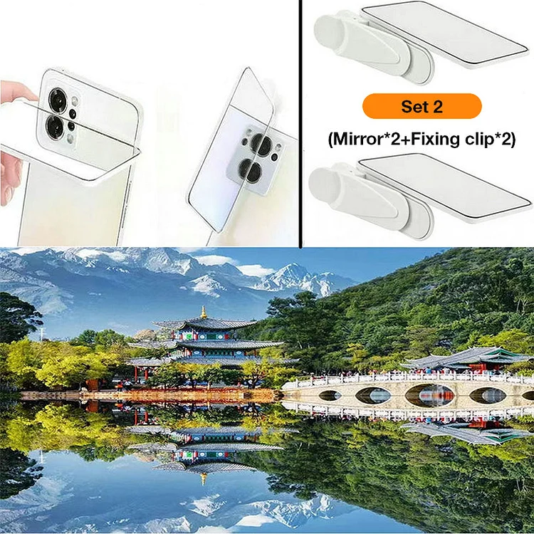 Mobile Phone Inverted Image Photography Clip