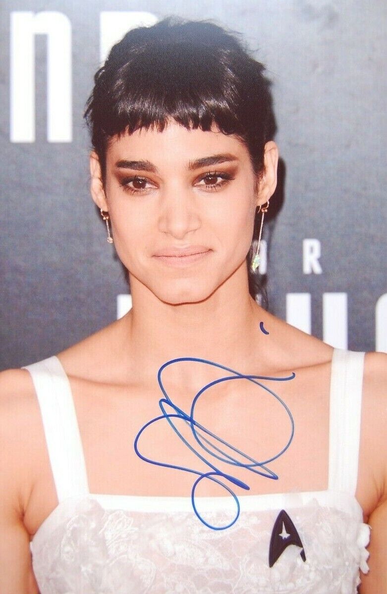 SOFIA BOUTELLA In-Person Signed Autographed Photo Poster painting RACC COA Climax Star Trek