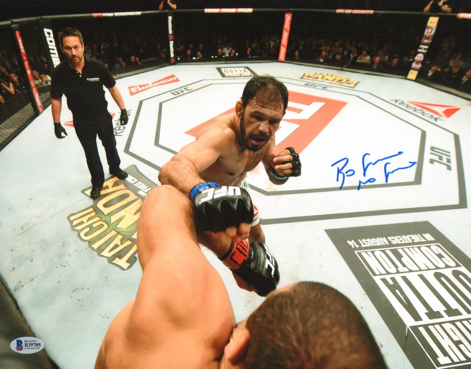Antonio Rogerio Nogueira Signed 11x14 Photo Poster painting BAS COA UFC 190 Picture Autograph 3