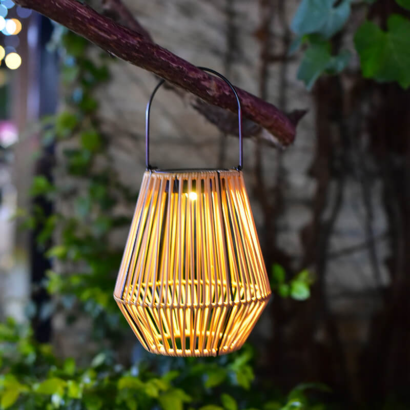 Outdoor Solar Balcony Hanging Light
