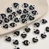 Cool Silver Black Alloy Pendants DIY Fashion Accessories