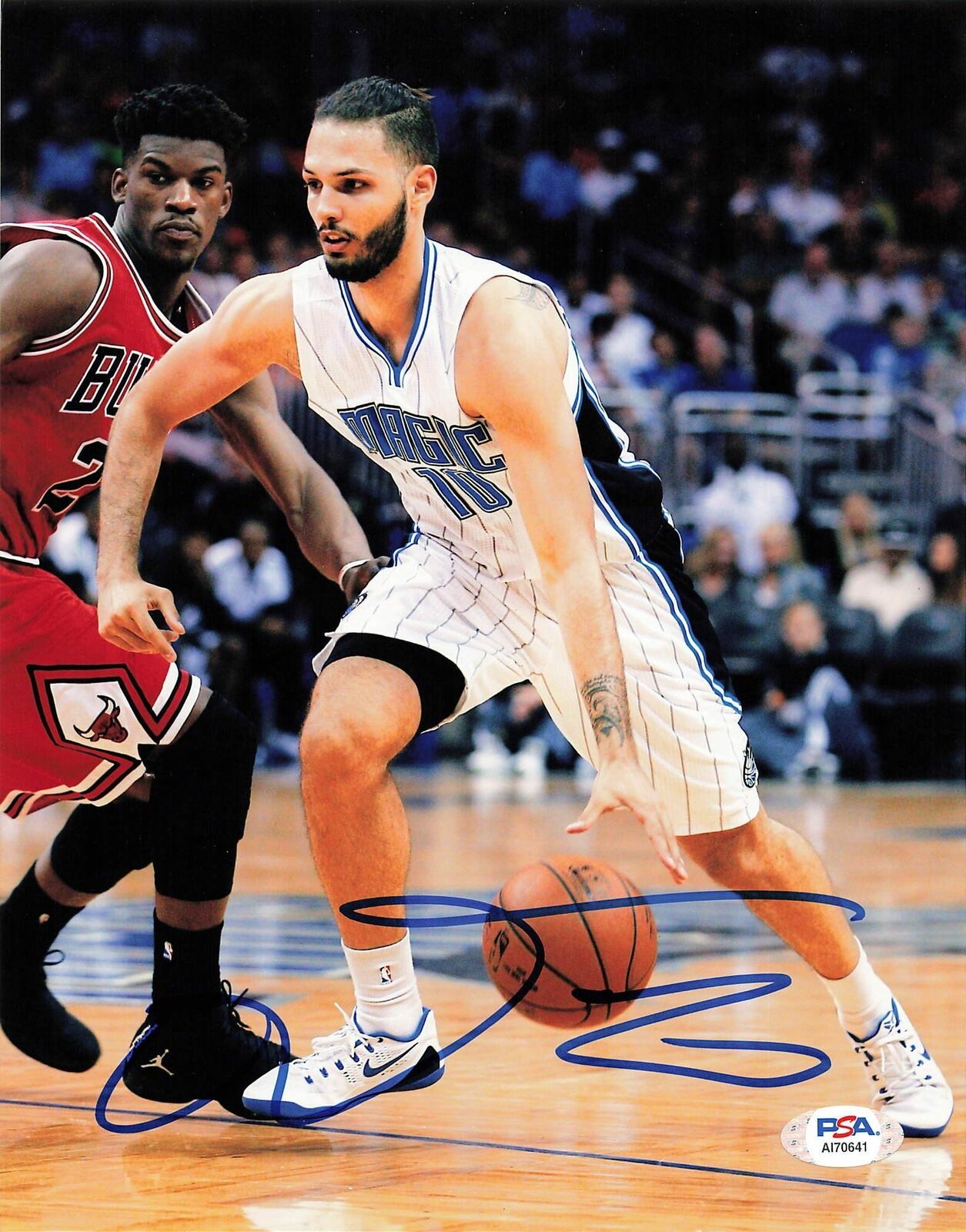 EVAN FOURNIER signed 8x10 Photo Poster painting PSA/DNA Orlando Magic Autographed