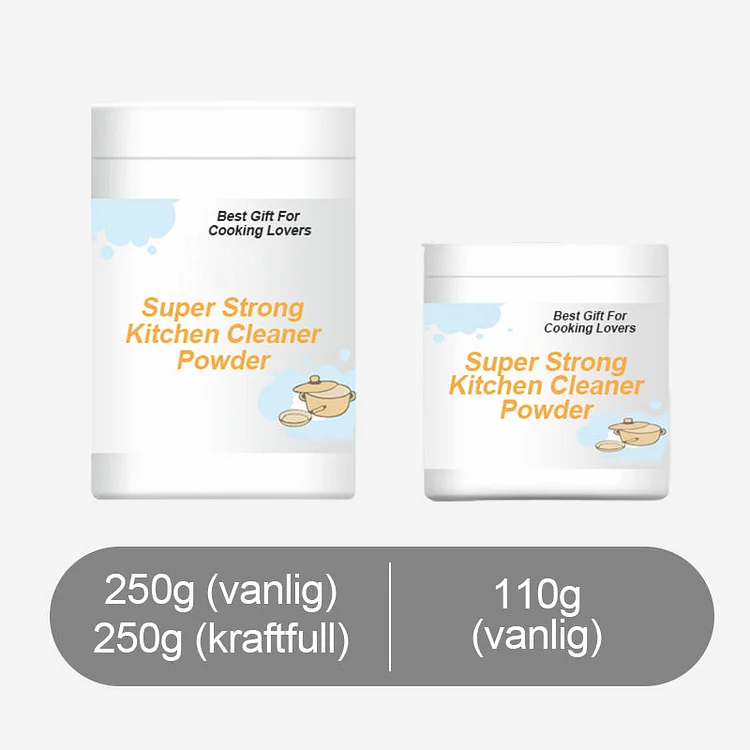 Super Strong Kitchen Cleaner Powder（50% OFF）