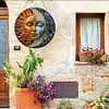 (Upgrade Size)DIY Double Sided Effect Diamond Painting Hanging Pendant Kit (Sun Moon)