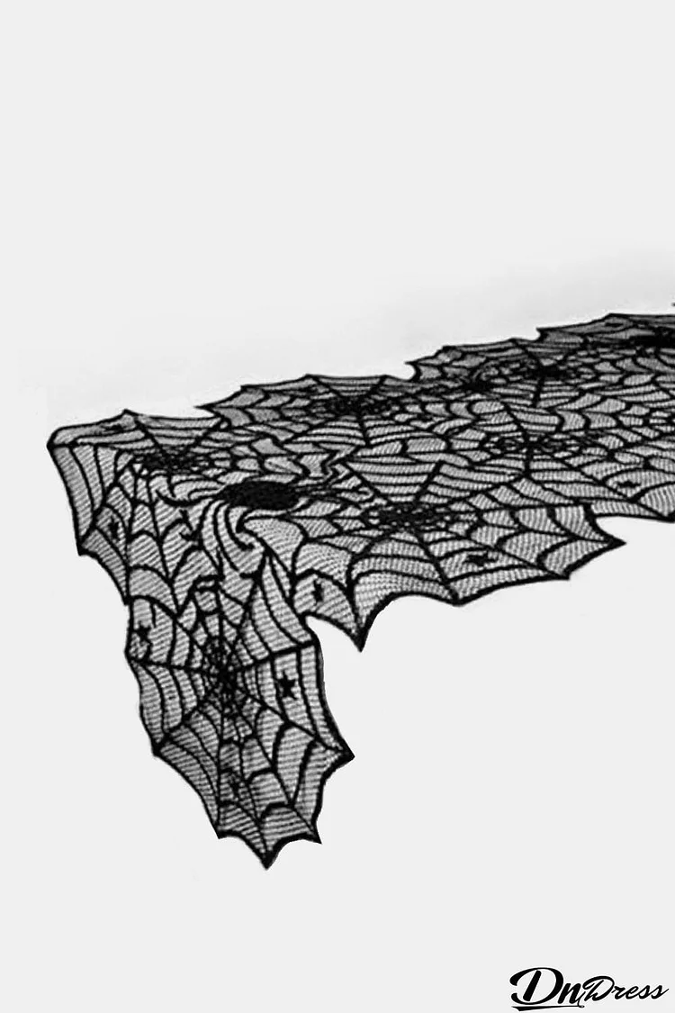 Halloween 2-Pack Spider Web Table Runner