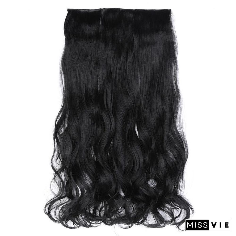 Thick Three-piece Big Wave, Straight Hair Extension Piece