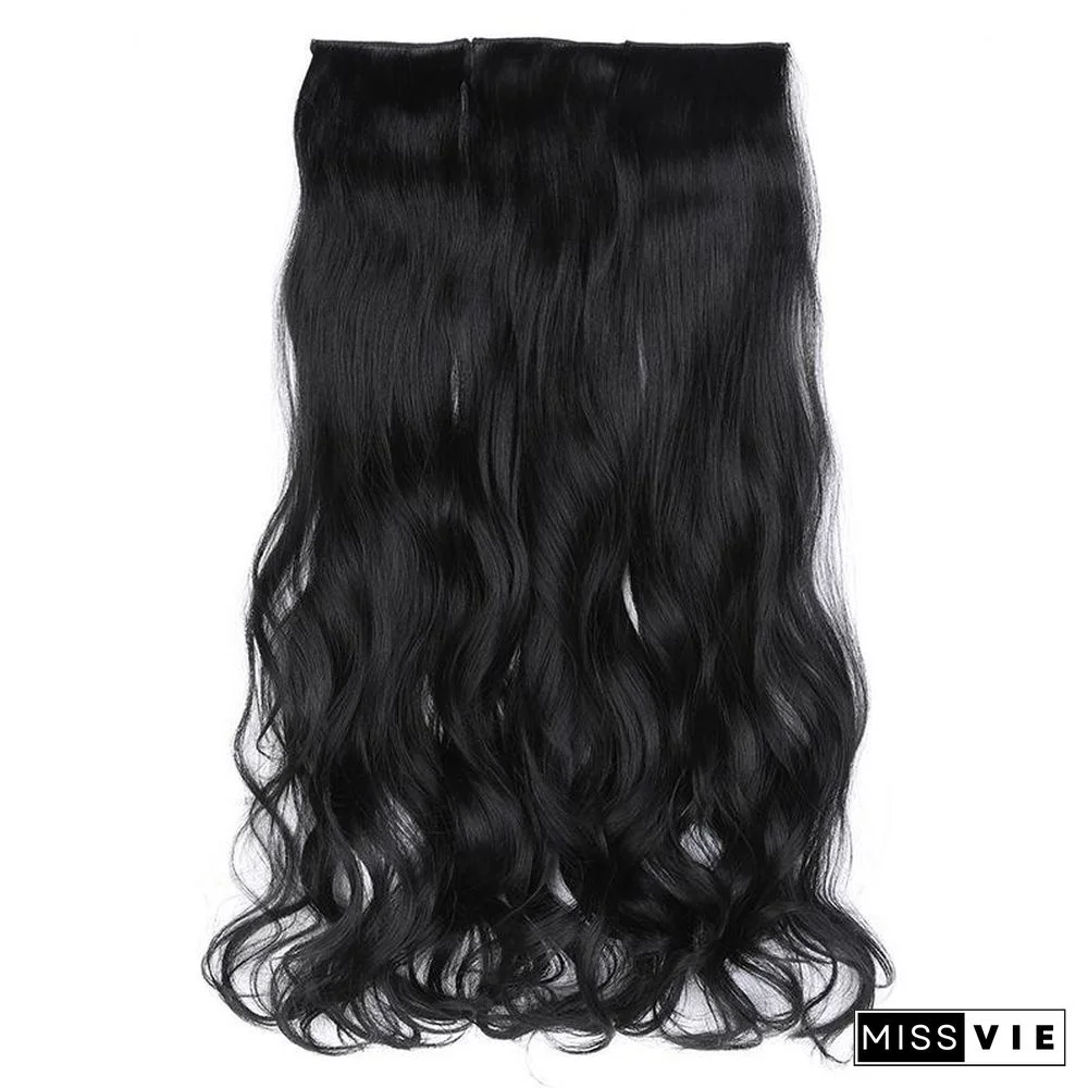 Thick Three-piece Big Wave, Straight Hair Extension Piece