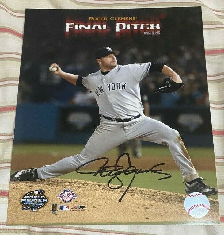 Roger Clemens signed autographed 8x10 Photo Poster painting Photo Poster painting File Yankees RedSox