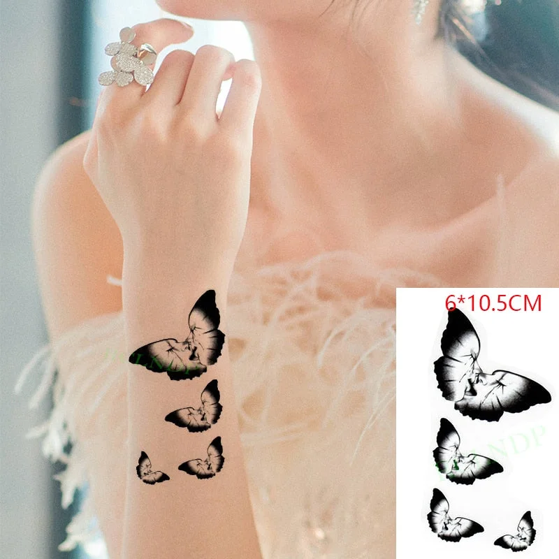 Waterproof Temporary Tattoo Sticker Feather fly bird Flash Tatoo Fake Tatto arm leg Wrist Foot hand shoulder For Girl Men Women