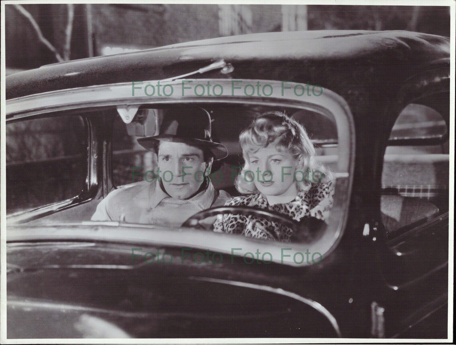 Shelley Winters - Conte - Schrei der Gro?stadt Karton Vintage Film Foto (TV-280