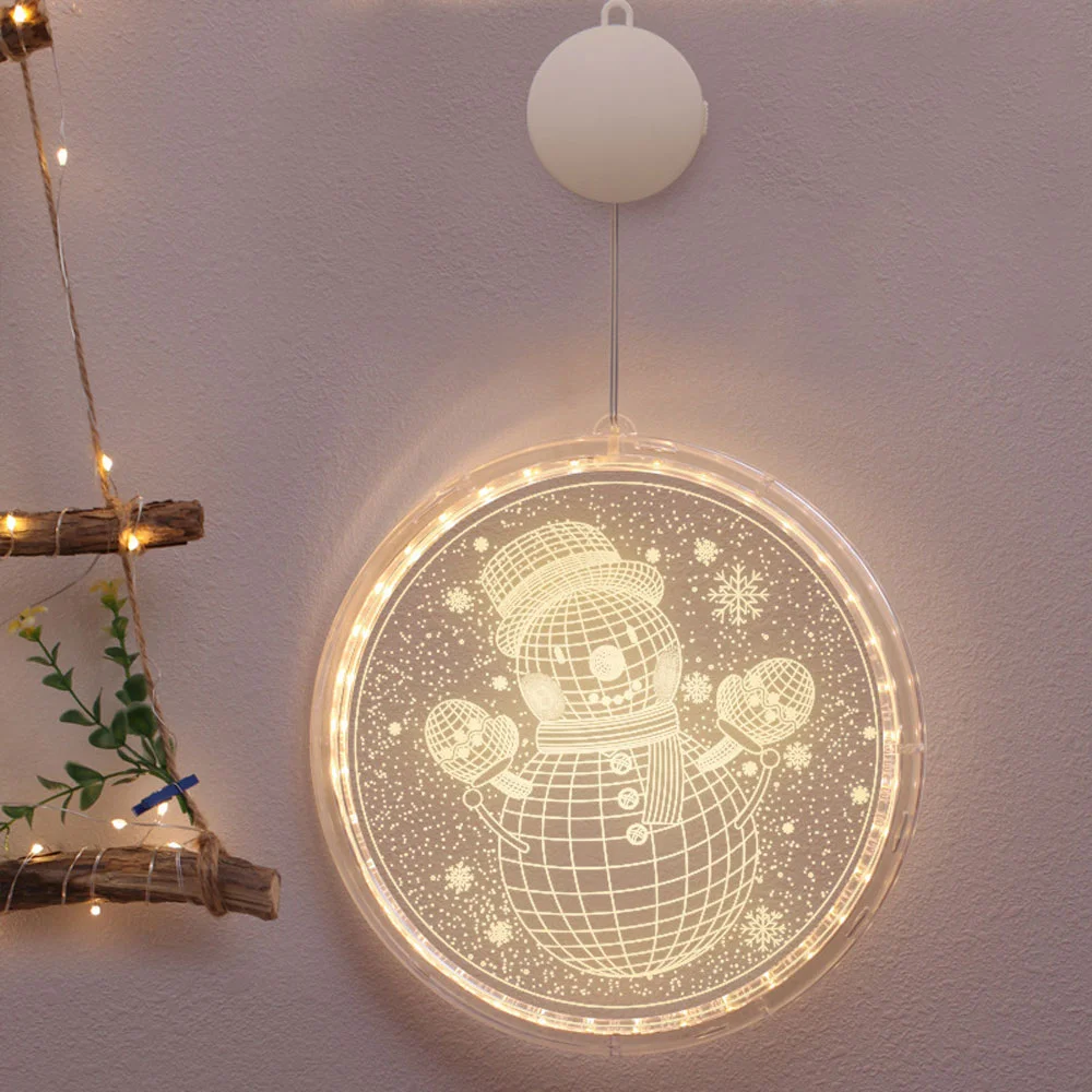 Christmas room decoration festive decoration star 3D coloured lights string lights