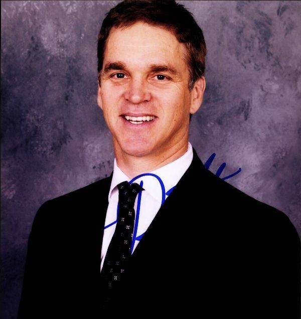 Luc Robitaille authentic signed hockey 8x10 Photo Poster painting W/Cert Autographed 325l1