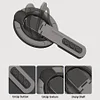 Double-Sided Magnetic Decompression Ring Phone Holder  360&deg; Rotating Silicone Zinc Alloy Ultra-Thin Magnetic Phone Holder