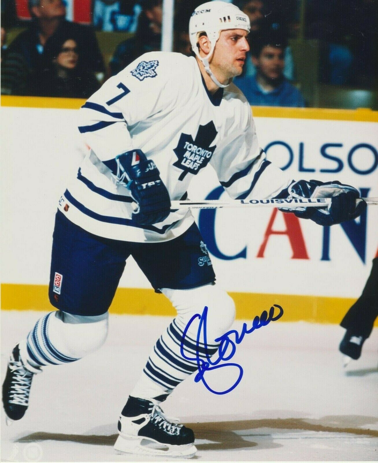 Sergei Momesso Autographed 8x10 Toronto Maple LeafsB820