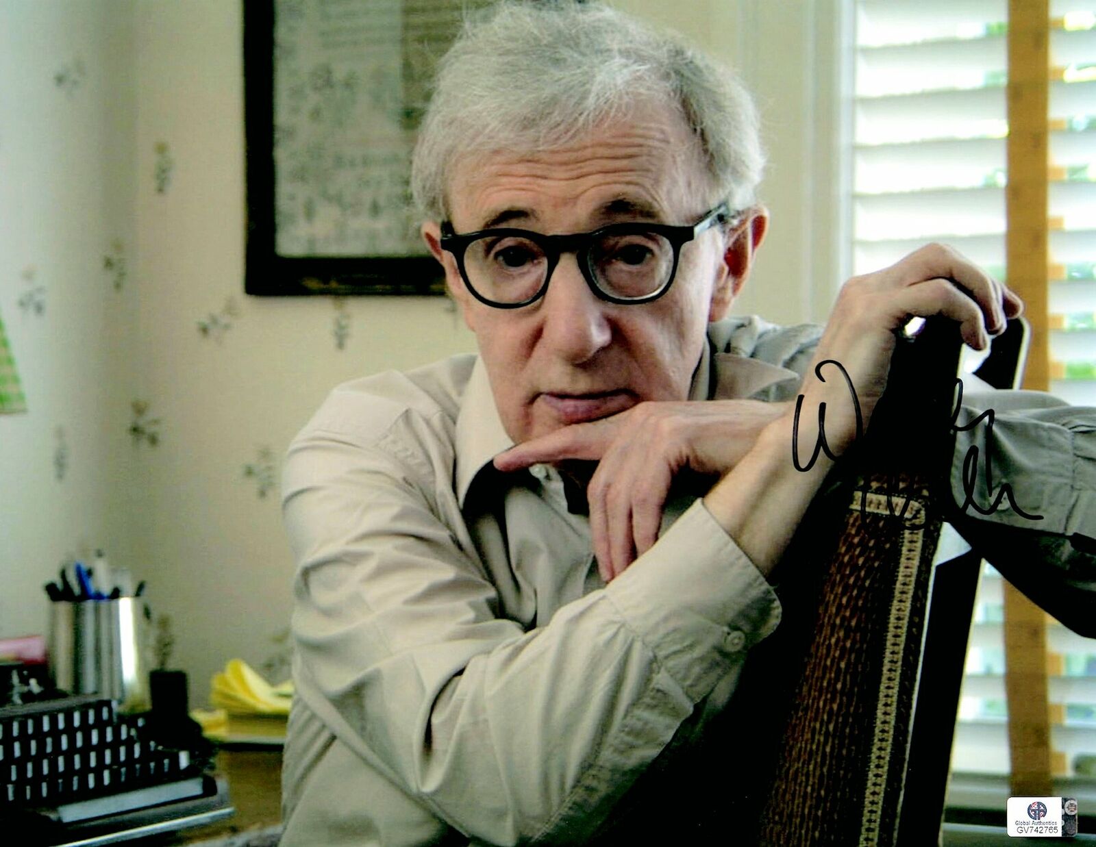 Woody Allen Signed Autographed 11X14 Photo Poster painting Legendary Director GV742765