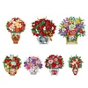 Vase Flower-Crystal Rhinestone Diamond Painting