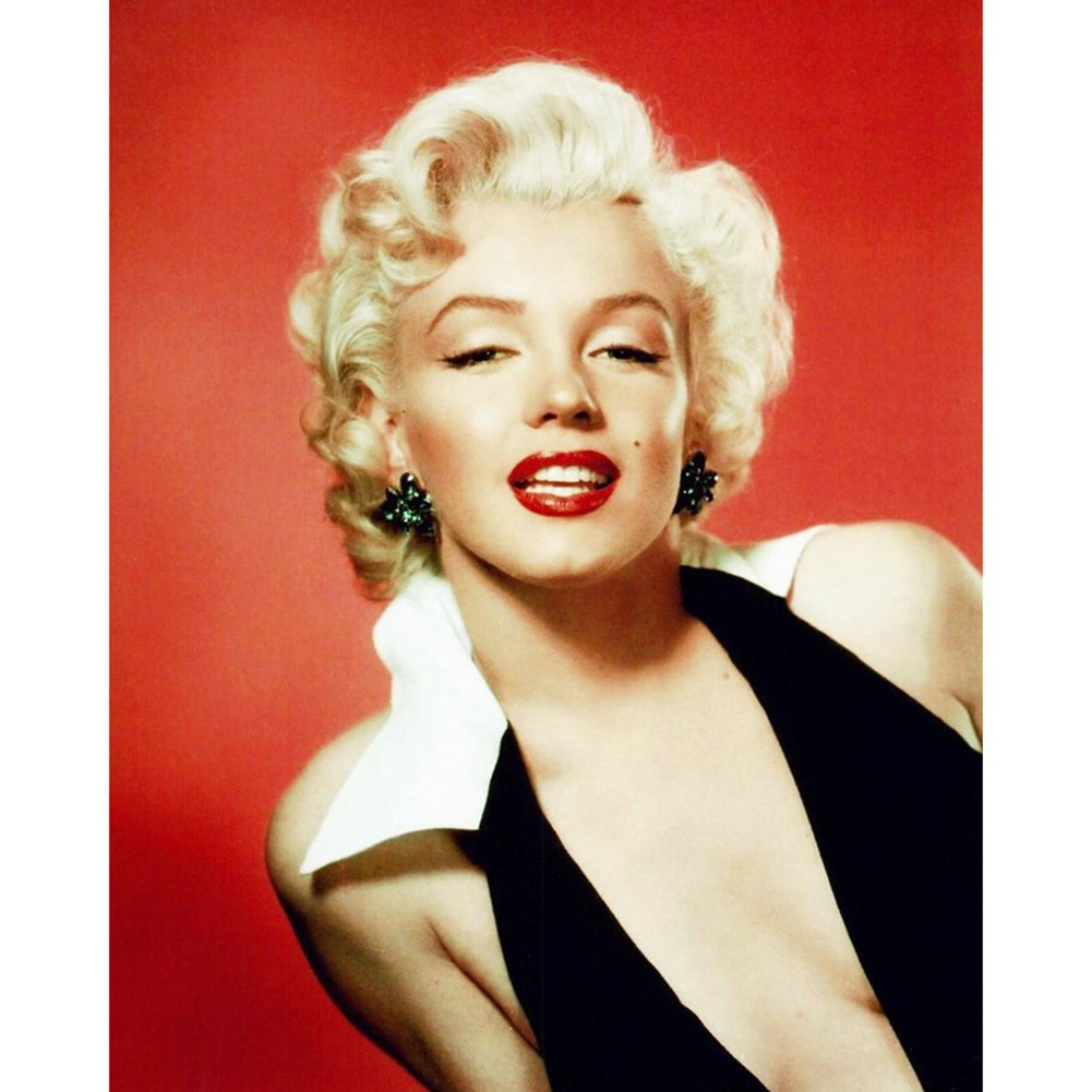 

30*40CM-Marilyn Monroe Beadwrok-Round Drill Diamond Painting, 501 Original