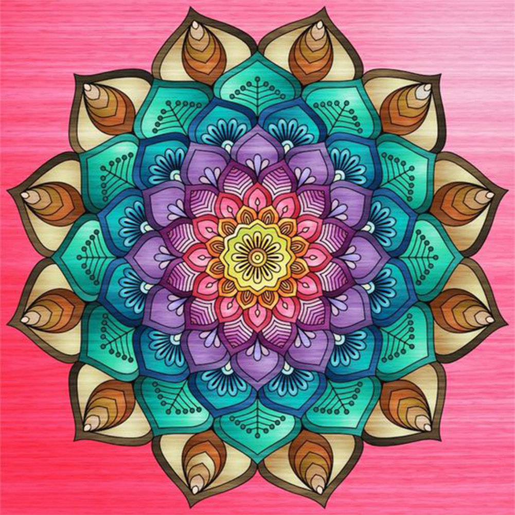 

Mandala - Special Shaped Diamond Painting - 30*30CM, 501 Original