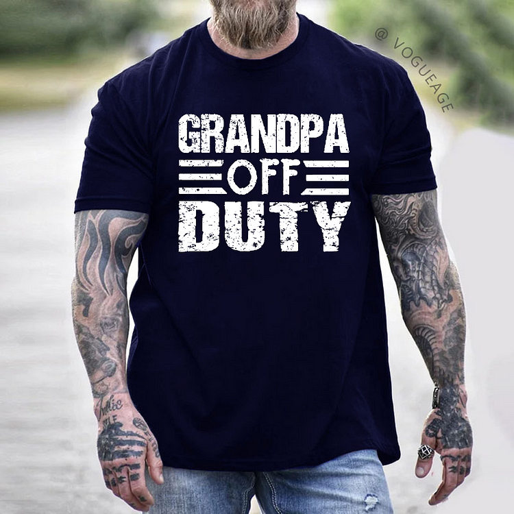 Grandpa Off Duty T-shirt