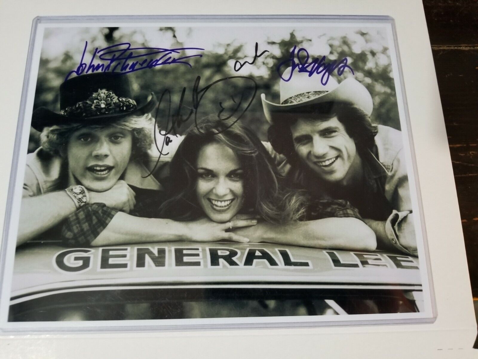 Dukes of Hazzard Cast Signed 8x10 Photo Poster painting RP -  Shipping!!!