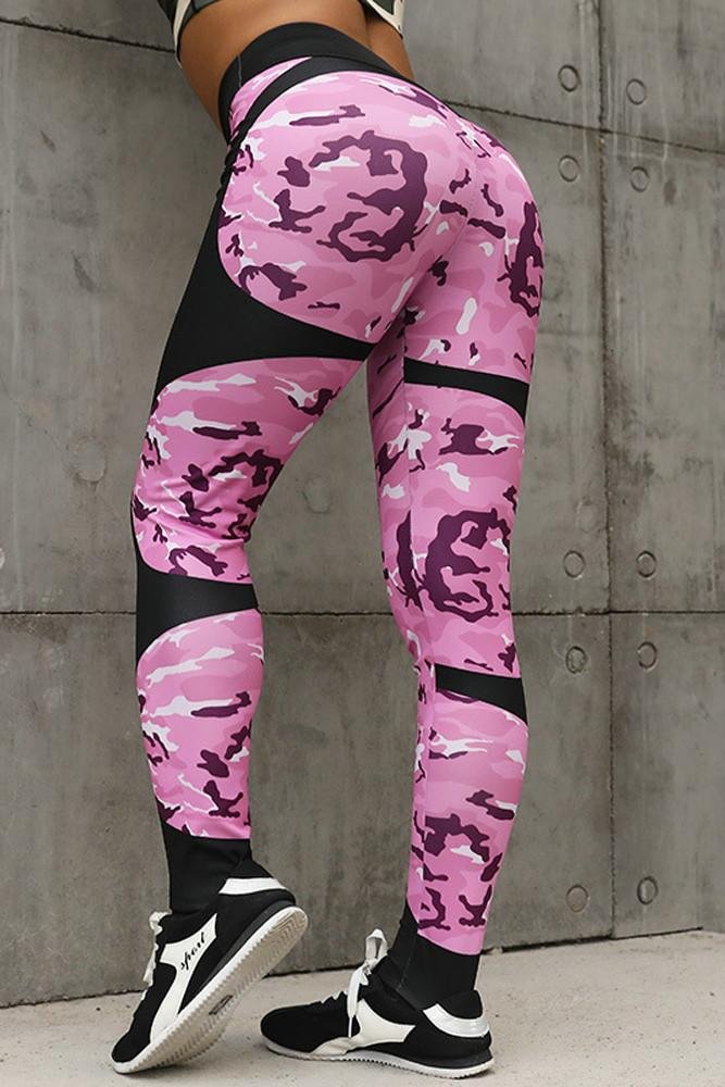 camouflage yoga leggings