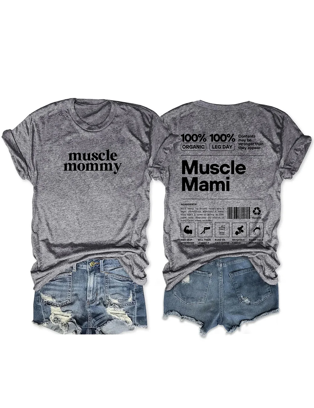 Muscle Mommy Gym Pump Cover T-shirt