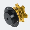 Universal Steering Wheel Quick Release 6 Holes Steering Wheel Hub (Gold)