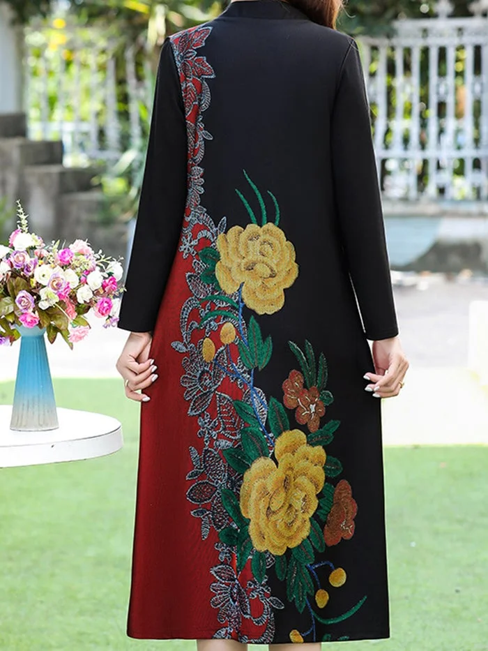 Fashion Elegant Long Sleeve Dress