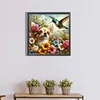 Diamond Painting-DIY Full Round Drill Bird Dog(40*40CM)