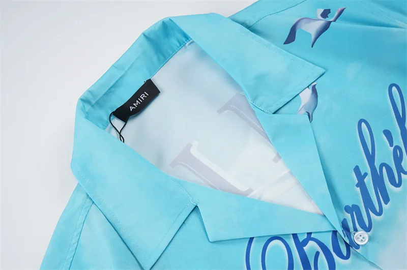 AMIRI 2023SS RHEE STUDIO SILK SHIRT