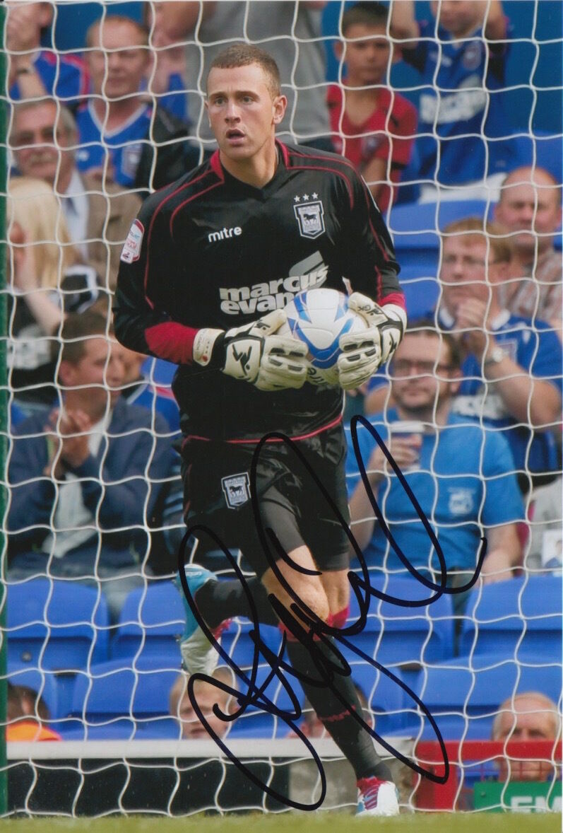 IPSWICH TOWN HAND SIGNED SCOTT LOACH 6X4 Photo Poster painting 1.