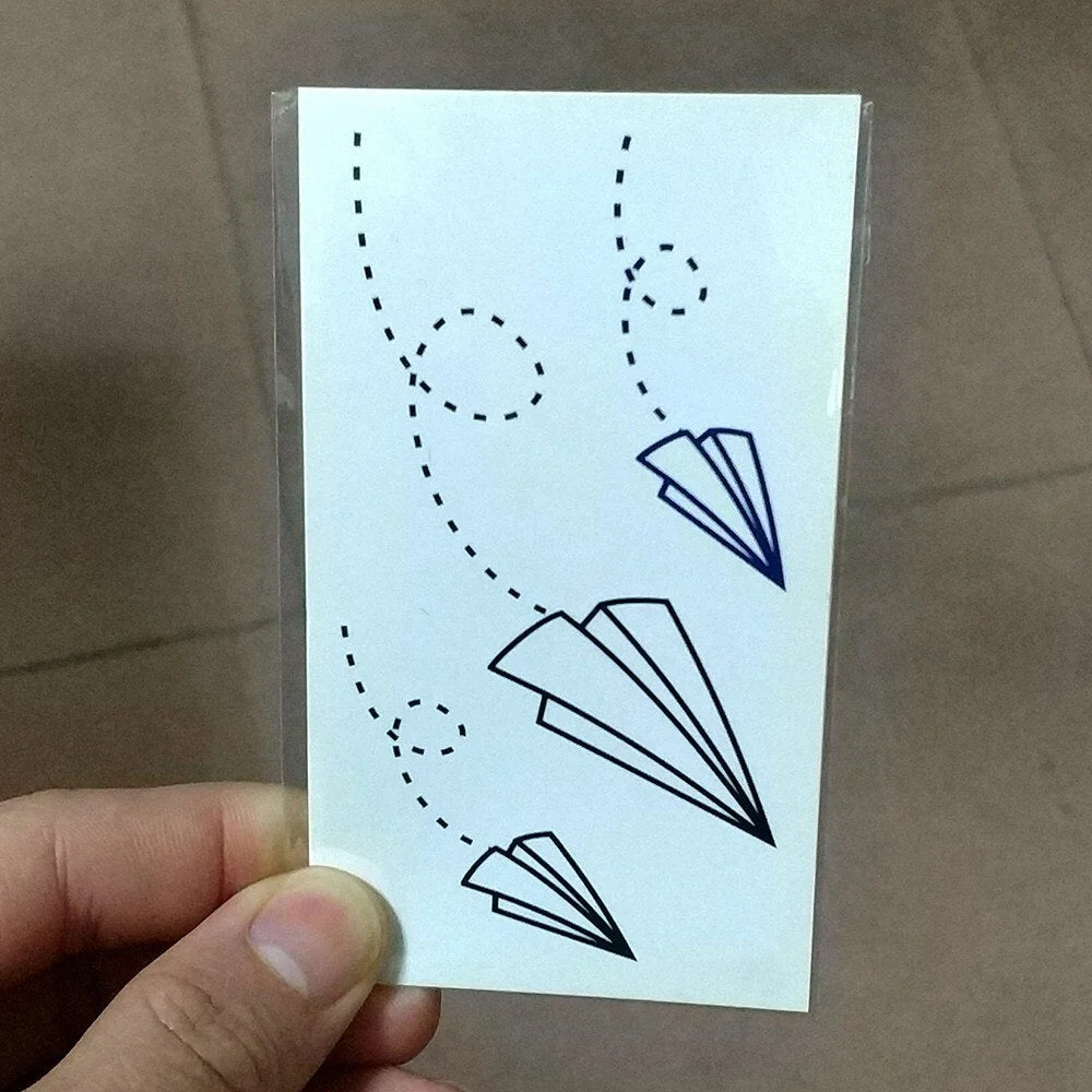 Waterproof Temporary Tattoo Sticker arrow ball Flash Tatoo Fake Tatto arm leg Wrist Foot hand shoulder For Girl Men Women