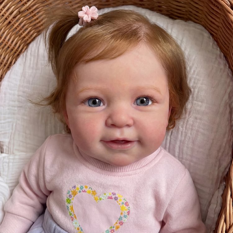 [Pre-Order] Babeside Joni 20" Reborn Baby Girl Doll &ndash; Realistic Vinyl Newborn with A Pink & Purple Bundle of Love