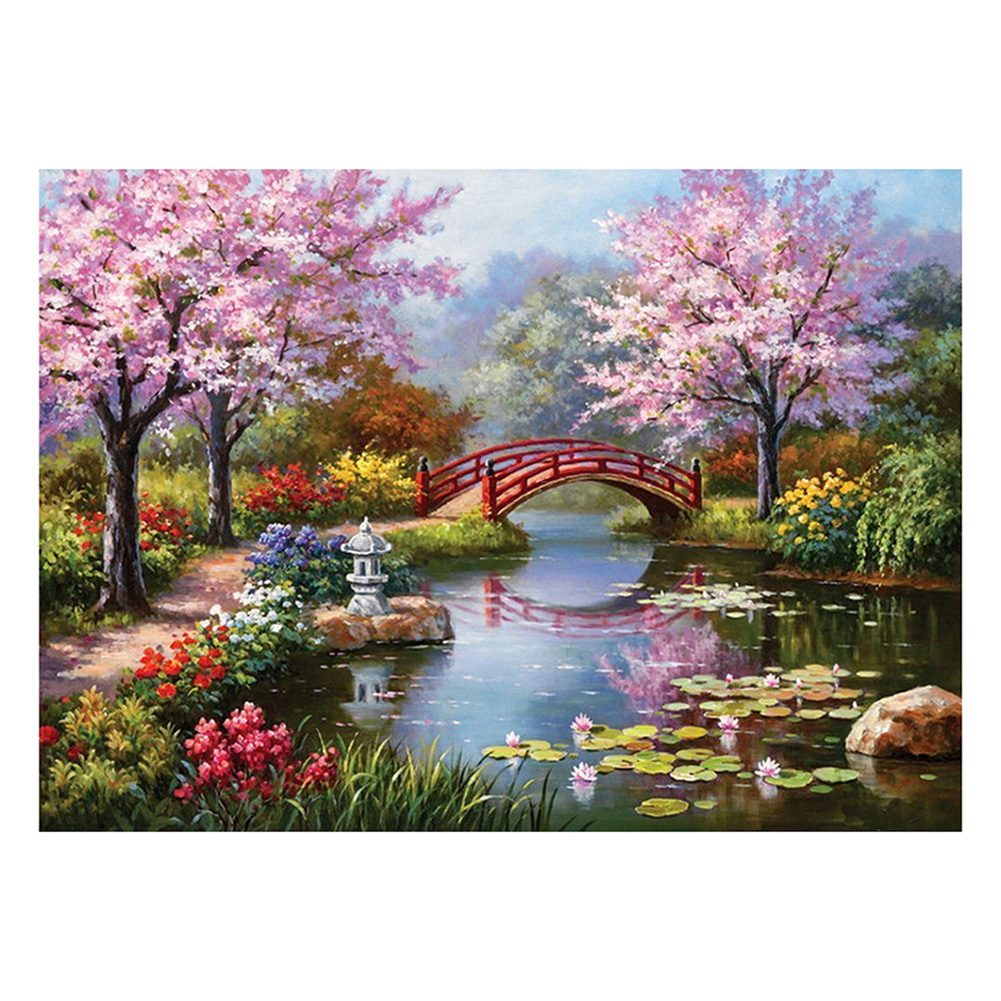 

Bridge - Round Drill Diamond Painting - 45*35CM, 501 Original