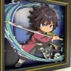 3D Decorative Paint of Giyu Tomioka - Demon Slayer: Kimetsu No Yaiba Decorative Painting - AoTu Panda Studio