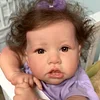 [Heartbeat💖 & Sound🔊] 20'' Sylvie With Brown Hair And Eyes Reborn Baby Doll Girl, Handmade Huggable Baby Doll - RBBI-Myrebornbabydoll&reg; Myrebornbabydoll&reg;