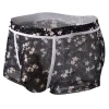Men's Sexy Fashion Printed U-Shaped Mesh Breathable Boxer Briefs