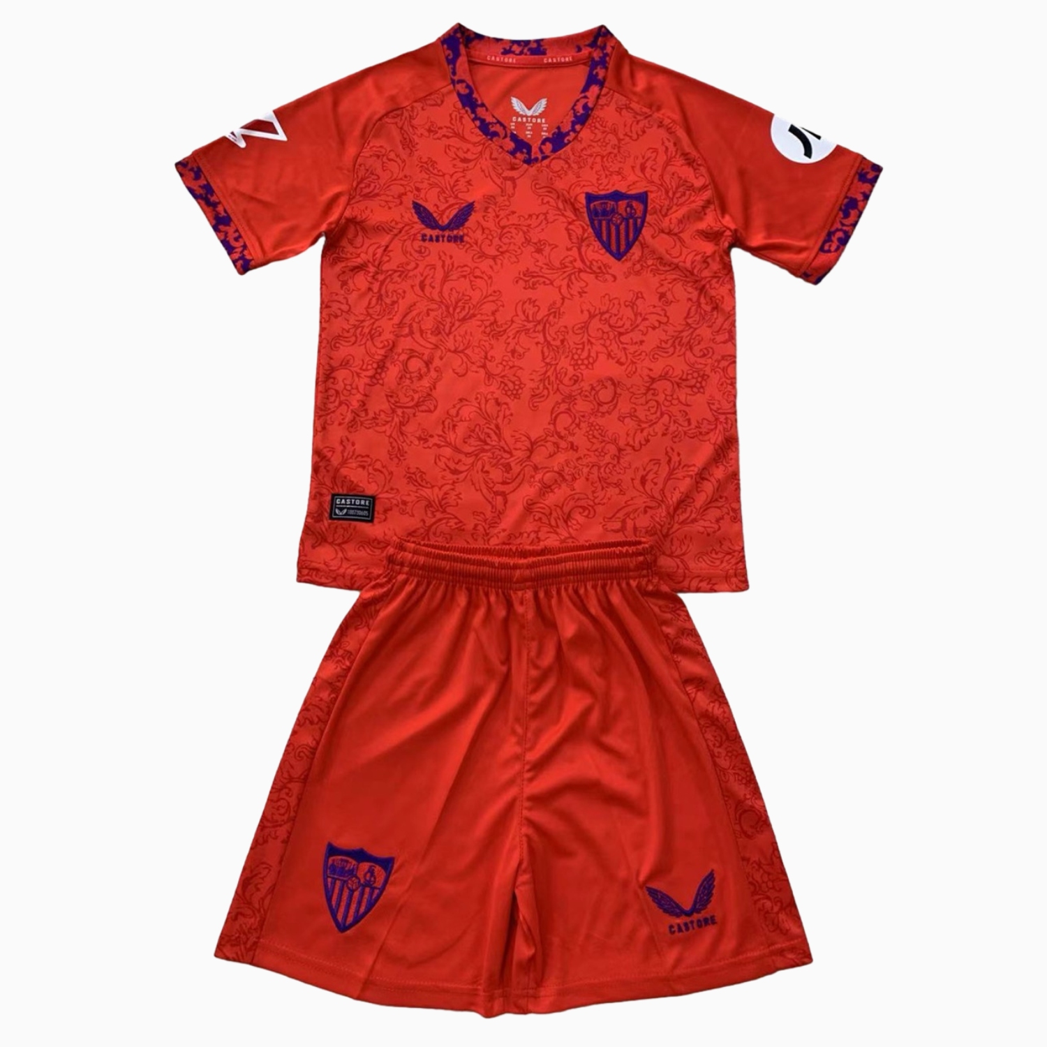 Sevilla FC 24-25 Away Men's Adult Jersey Set - Fans Version