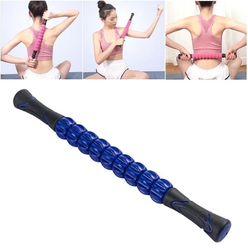 Relieving Muscle Soreness and Cramping Muscle Roller Stick Body Massage Roller