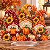 (Gnome)DIY Pearl Diamond Painting Acrylic Stand, Christmas Double-Sided Printed Tabletop Decoration, Special Shaped Diamond Art Craft Kit for Home Decor