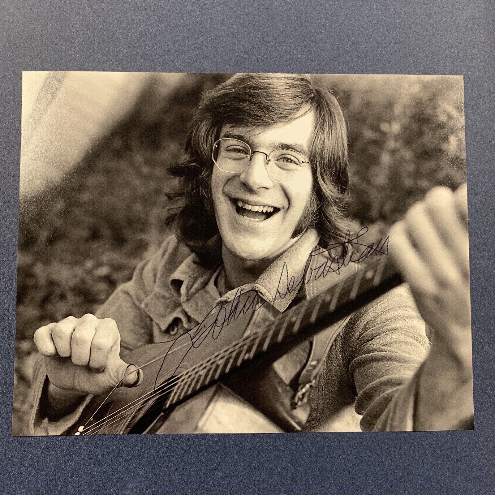 JOHN SEBASTIAN SIGNED 8x10 Photo Poster painting AUTOGRAPHED SINGER WOODSTOCK 1969 MUSICIAN COA